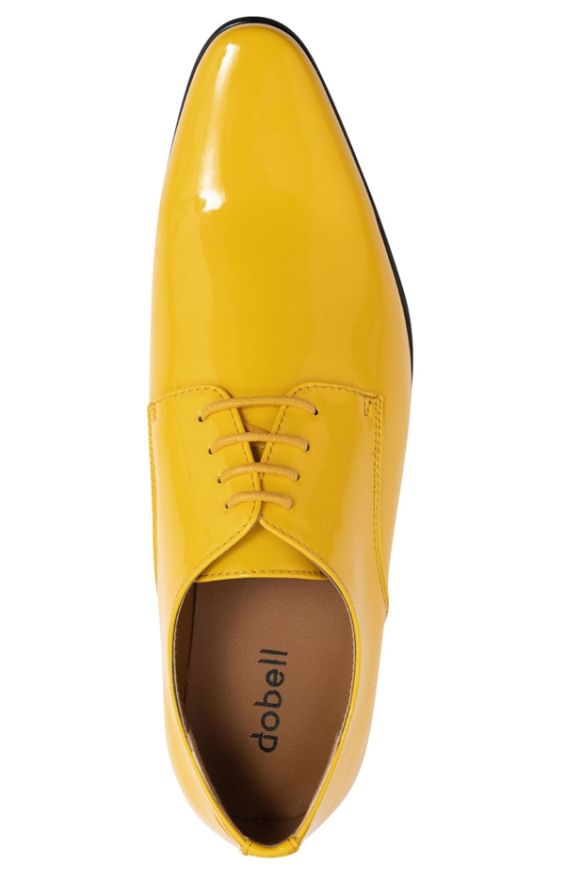 yellow dress shoes