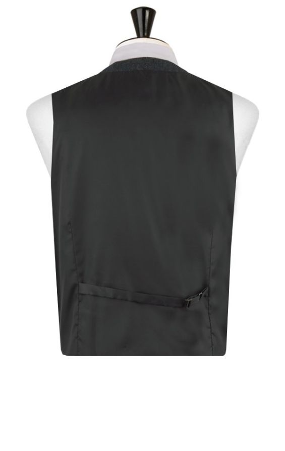 Navy Tweed Vest Dobell