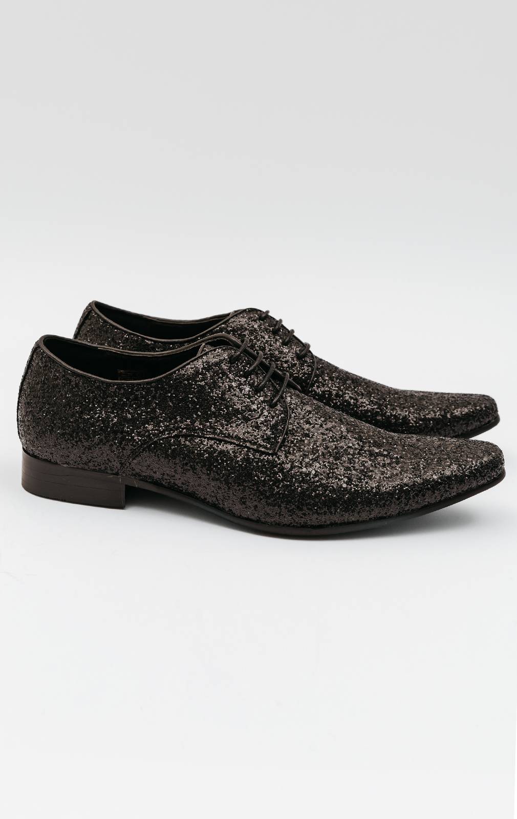 Black Glitter Shoes
