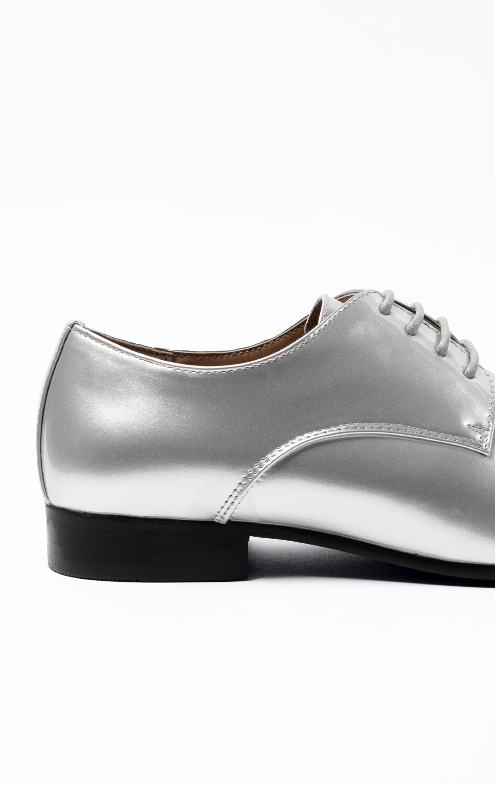 silver dress shoes Mens Pointy Toe Silver Shoes Lace Up Party Dress Formal Wedding Prom EU 43 US 7