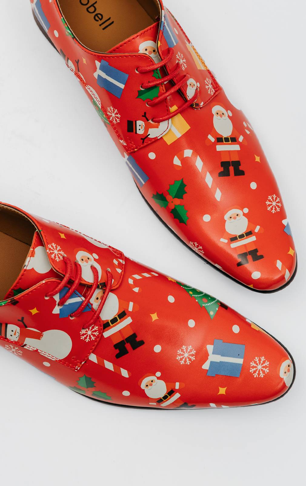 christmas dress shoes Red Christmas Festive Fun Christmas Novelty Shoes