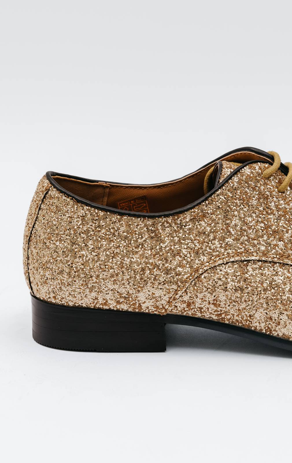 gold glitter dress shoes LIVLY main image 0
