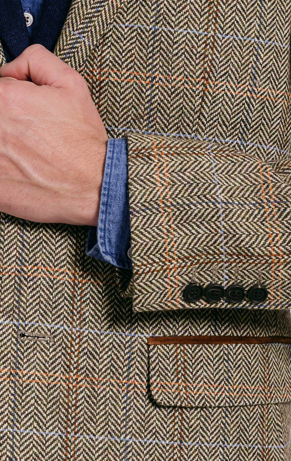 【自宅試着のみ】Wool-Blend Fancy Tweed Jacket Fubail / Wool-Blend Fancy Tweed Jacket