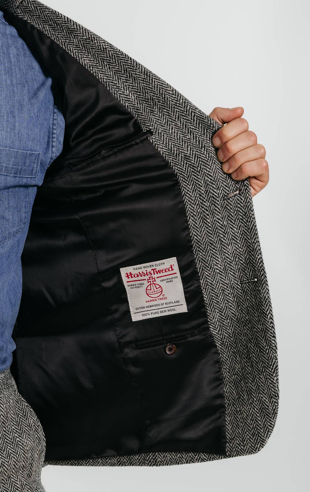 Harris Tweed×HAI SPORTING GEAR ウールジャケット Harris Tweed×HAI SPORTING GEAR ウールジャケット ISSEY MIYAKE