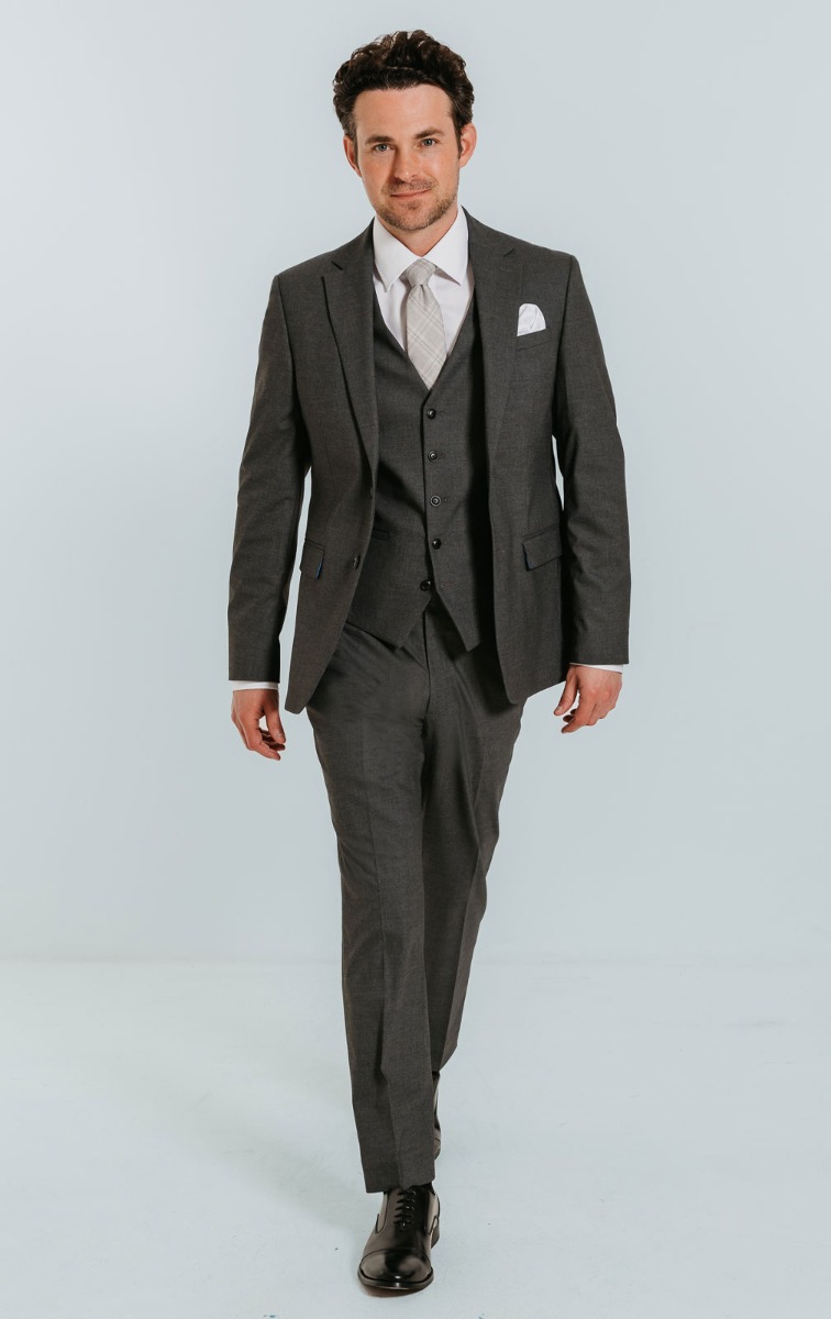 Grey 3 Piece Suit | Dobell