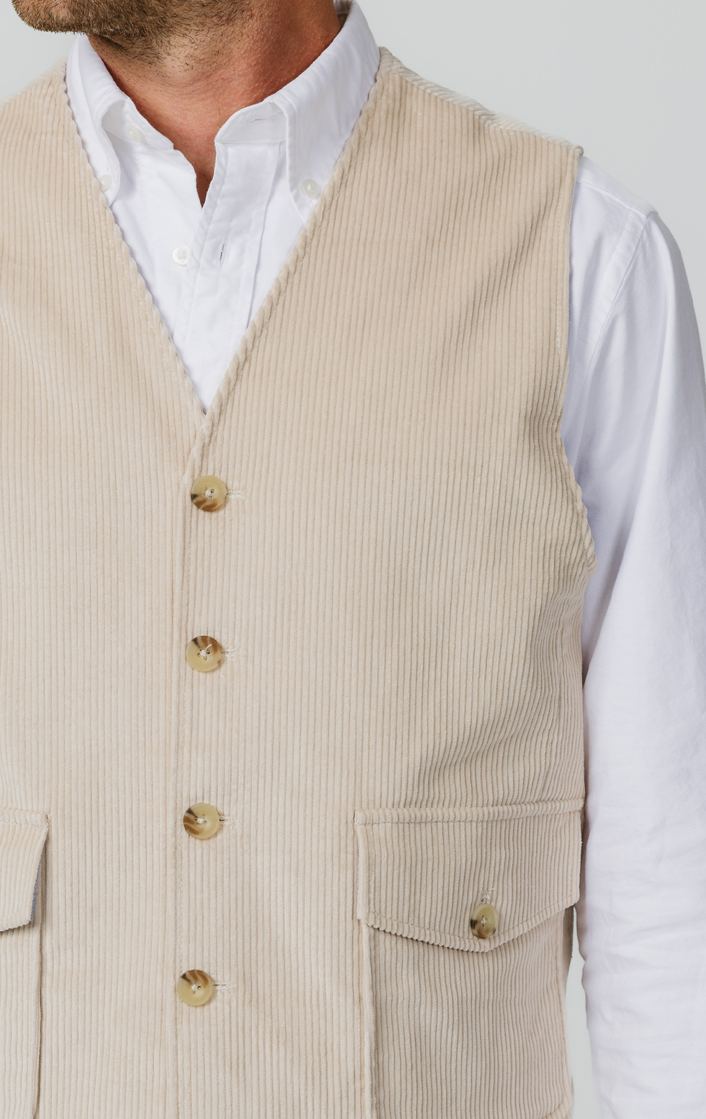 shein beige dress Beige Pinstripe Vest Top