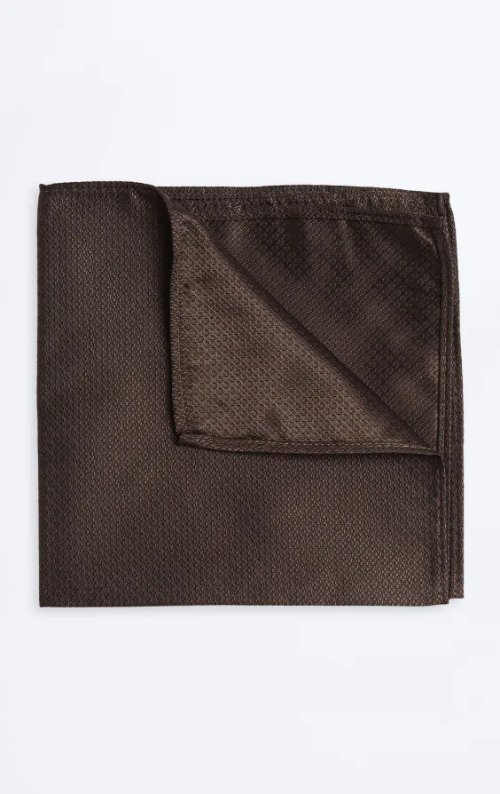 Brown Textured Handkerchief Brown Textured Handkerchief
