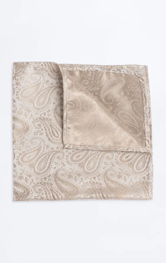 Champagne Paisley Handkerchief Champagne Paisley Handkerchief