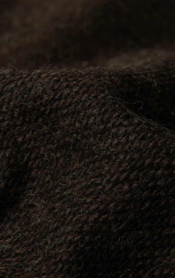 Brown Barleycorn Tweed Vest with Patch Pockets - photo 4 Brown Barleycorn Tweed Vest with Patch Pockets - photo 4