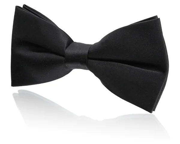 Boys Black Cummerbund & Bow Tie Set - photo 1