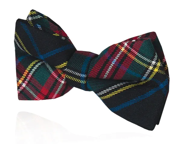 Green Tartan Cummerbund & Pre-Tied Bow Tie Set - photo 1 Green Tartan Cummerbund & Pre-Tied Bow Tie Set - photo 1