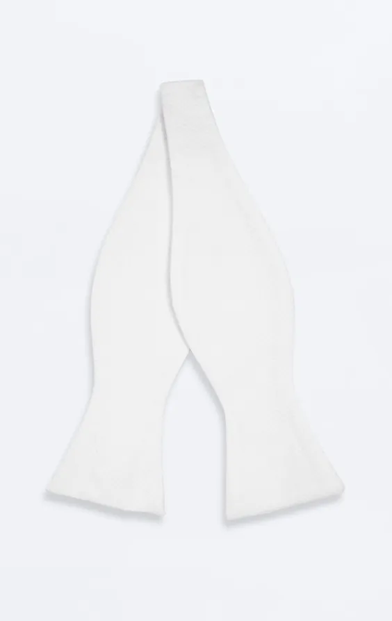Self-Tie Pique Bow Tie