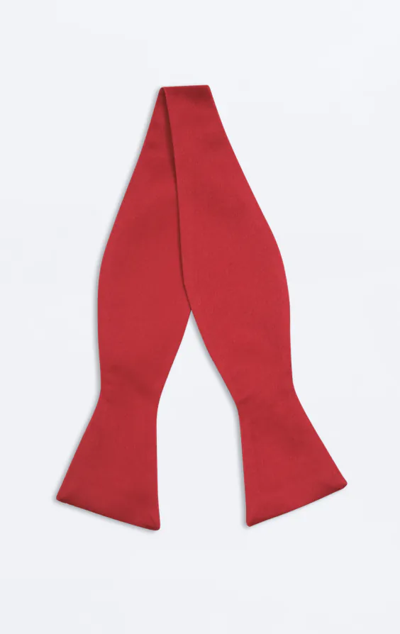 Red Poly Bow Tie (Pre-Tied & Self-Tie) - photo 2 Red Poly Bow Tie (Pre-Tied & Self-Tie) - photo 2
