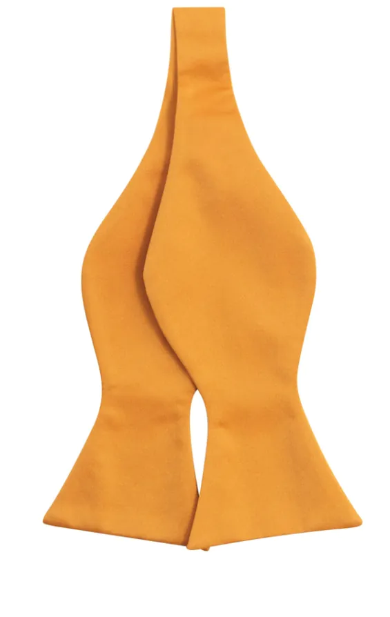 Orange Poly Bow Tie (Pre-Tied & Self-Tie) - photo 2