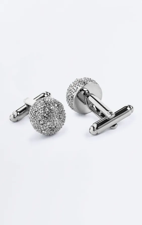 Cufflinks - Chrome Ball - photo 1