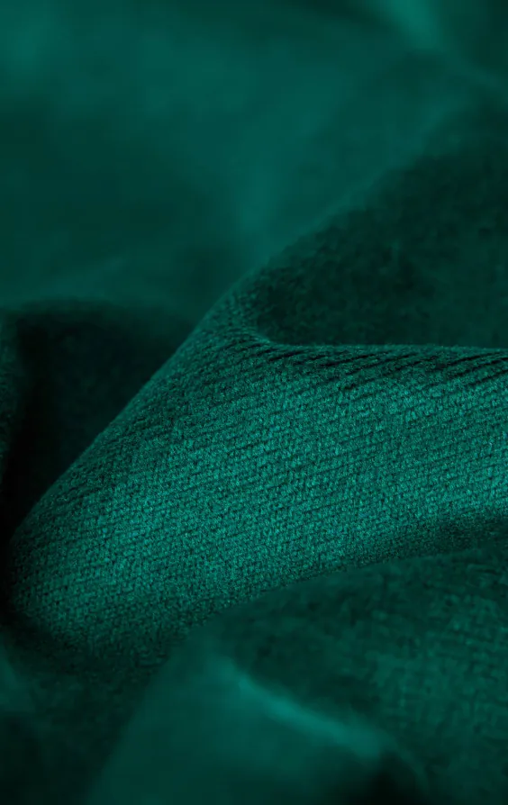 Dark Green Slim Fit Velvet Tuxedo with Black Pants - photo 7