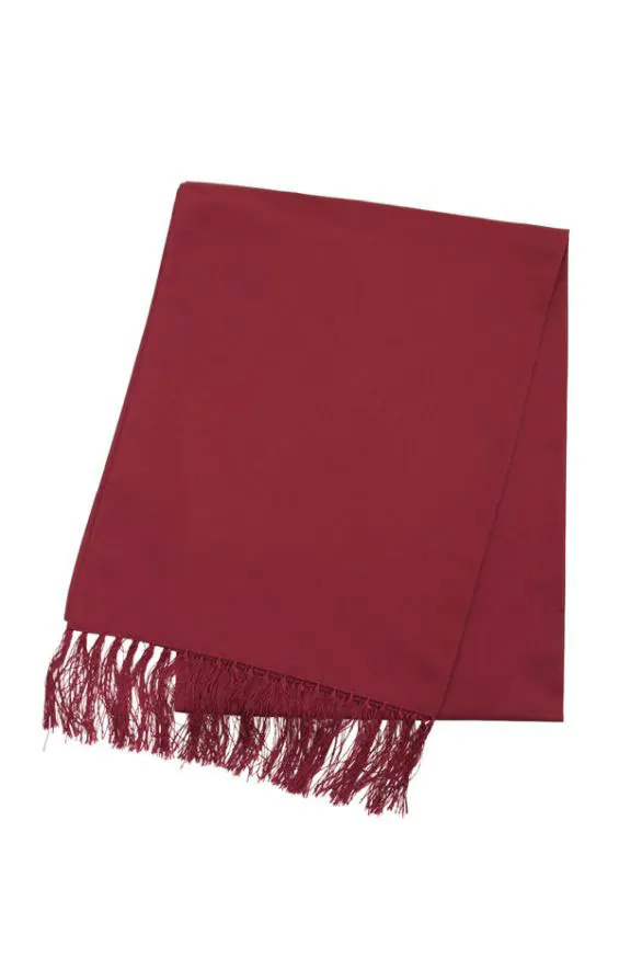 Burgundy Poly Dress Scarf - photo 1