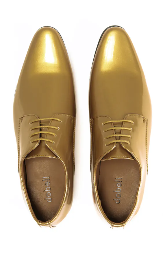 slim fit dress slacks Mens Refined Black + Gold Formal Look Dress Loafers Shoes After Midnight 6993 main image 1