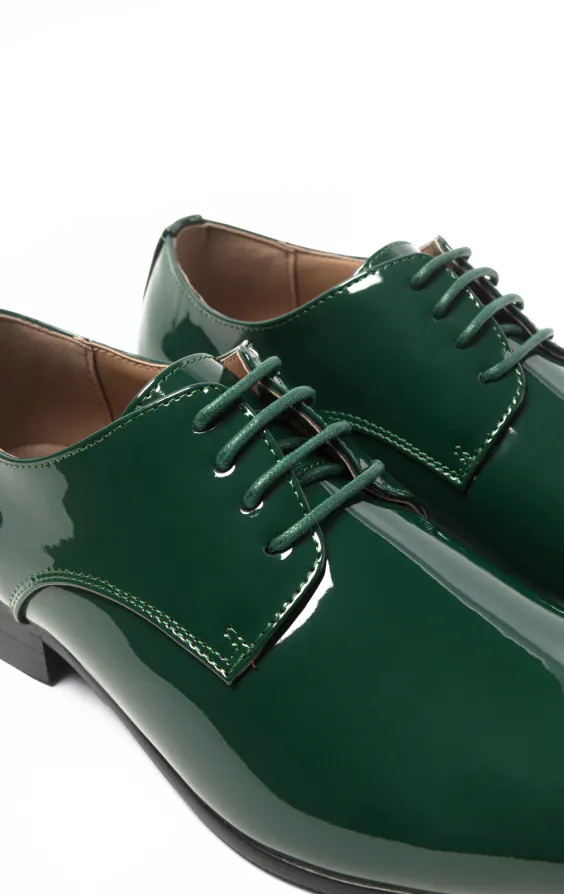 green emerald velvet dress BRAVO Men Dress Shoe PROM-2 Loafer Shoe for Prom & Wedding GREEN main image 0