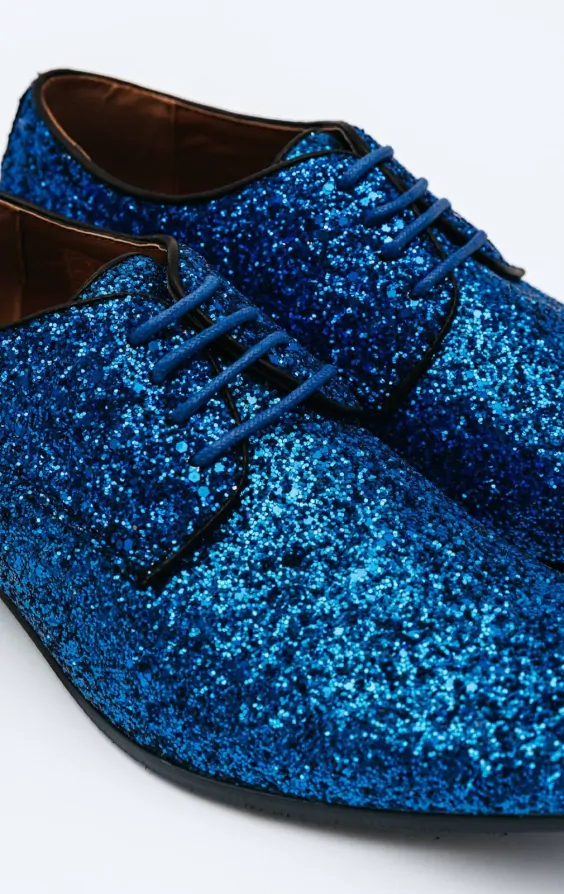 green emerald velvet dress Dolce & Gabbana Sequin Derby Oxford, 39 / Black