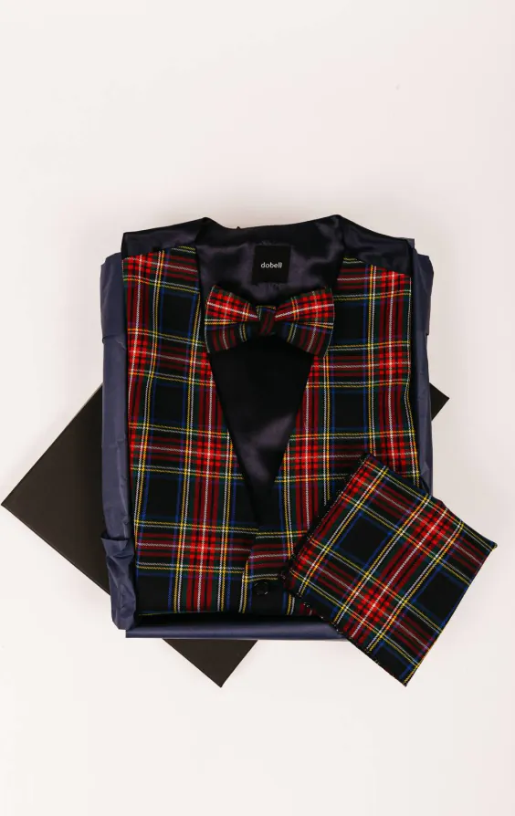 Navy Blue Tartan Classic Set - photo 1 Navy Blue Tartan Classic Set - photo 1