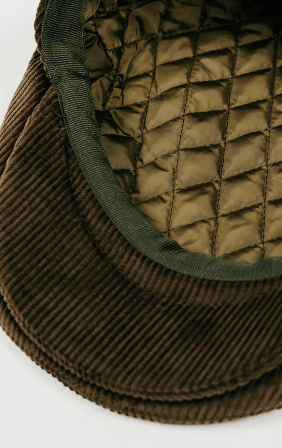 Olive Green Classic Corduroy Flat Cap - photo 2 Olive Green Classic Corduroy Flat Cap - photo 2
