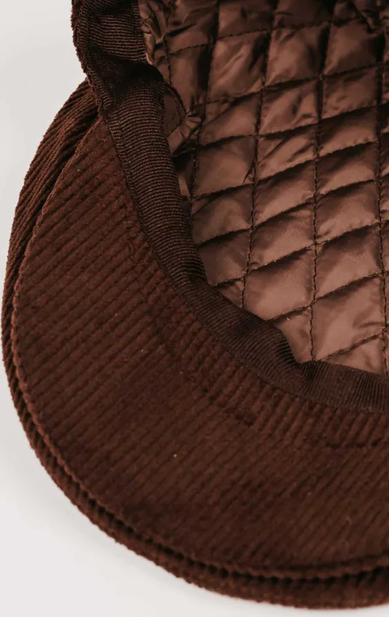 Brown Classic Corduroy Flat Cap - photo 2 Brown Classic Corduroy Flat Cap - photo 2
