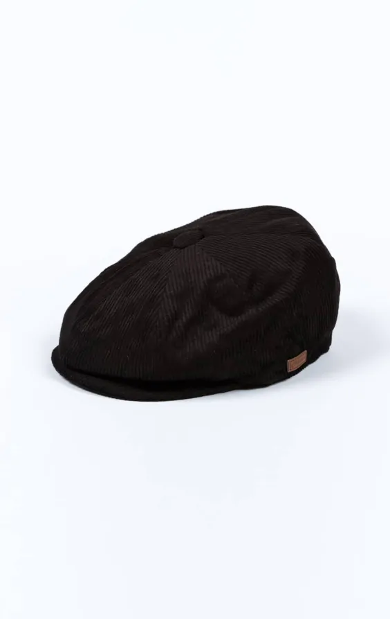 SD Corduroy News Boy Cap　ブラック　L SD Corduroy News Boy Cap - BLACK | セレクトショップ｜DeepInsideinc
