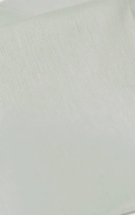 Light Green Dupion Handkerchief - photo 2
