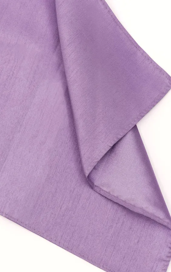 Lavender Dupion Handkerchief - photo 1
