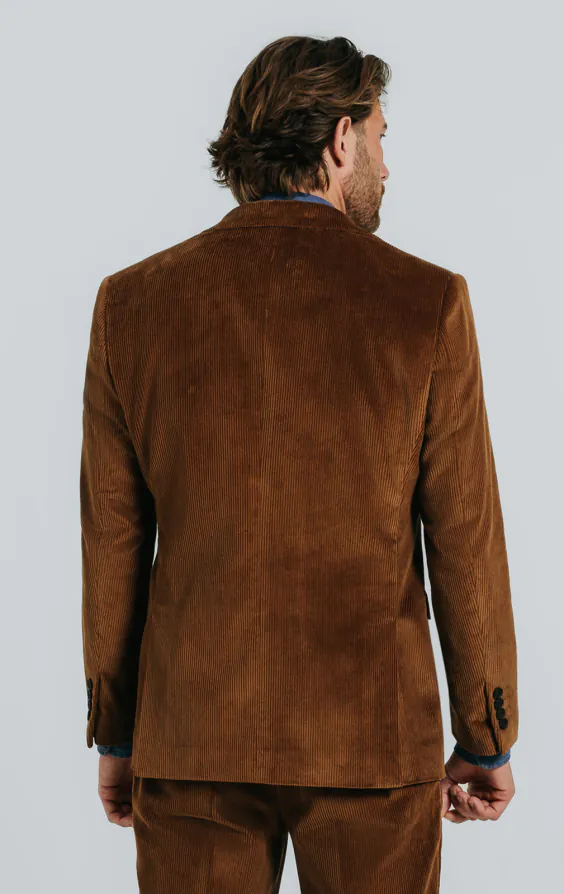 Mid Brown Corduroy Jacket | Dobell