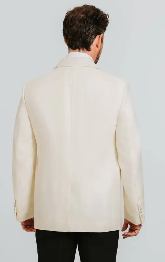 White Shawl Lapel Tuxedo - photo 2 White Shawl Lapel Tuxedo - photo 2