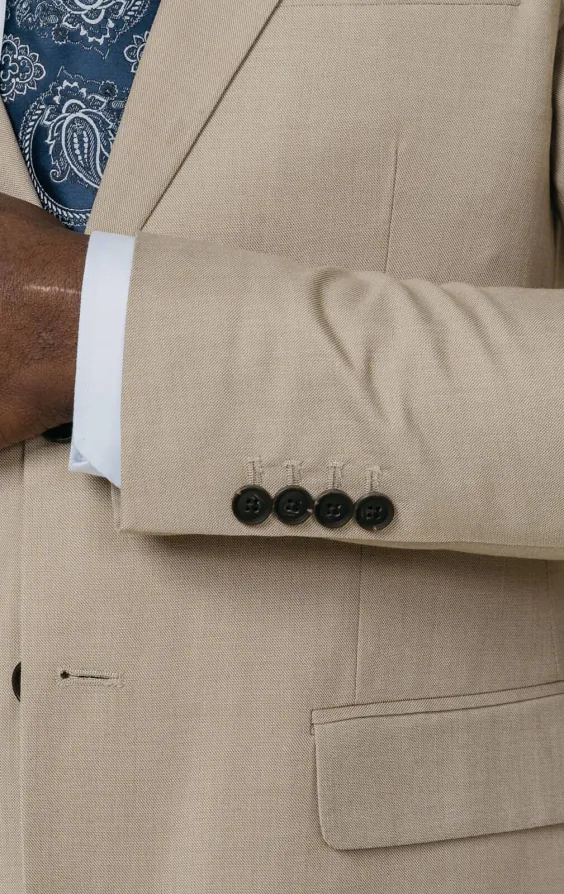 Stone Sharkskin Slim Fit Suit - photo 2 Stone Sharkskin Slim Fit Suit - photo 2