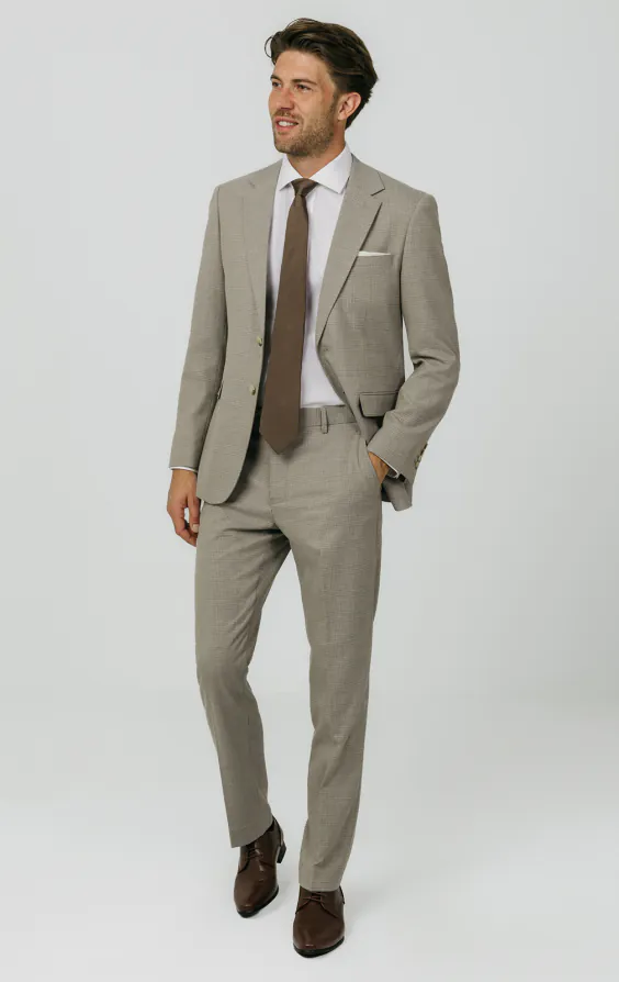 Natural Check Suit Jacket - photo 1 Natural Check Suit Jacket - photo 1