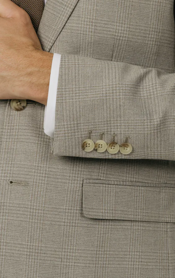 Natural Check Suit Jacket - photo 2 Natural Check Suit Jacket - photo 2