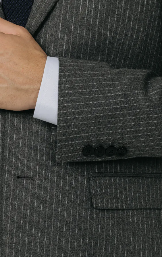 Charcoal Chalkstripe Suit - photo 2 Charcoal Chalkstripe Suit - photo 2