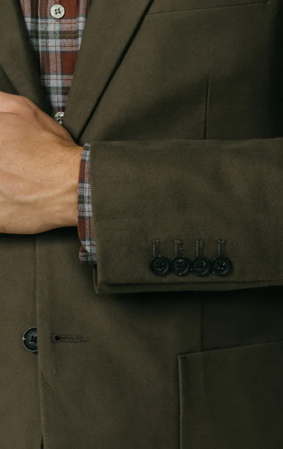 Olive Moleskin Jacket - photo 2 Olive Moleskin Jacket - photo 2