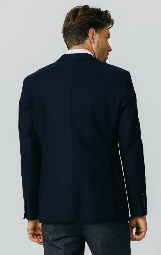 Navy Moleskin Jacket - photo 5