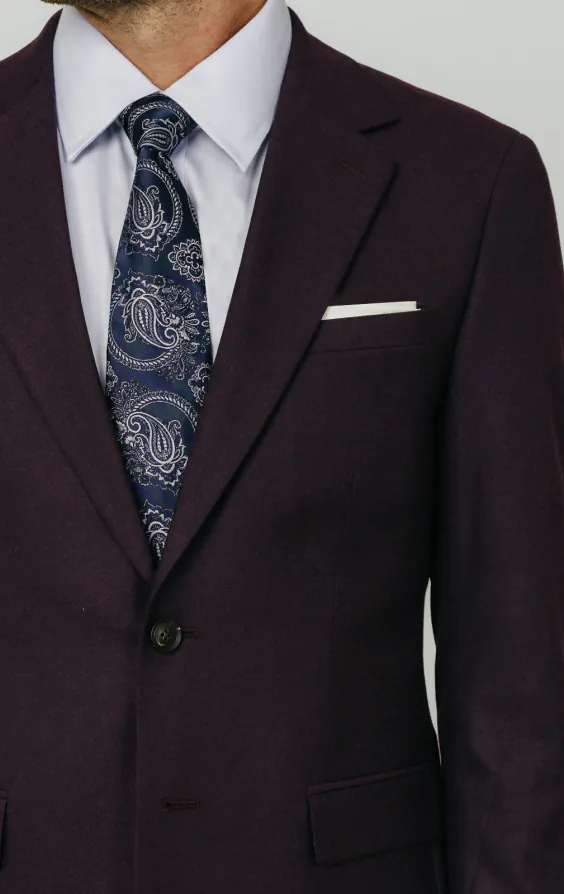 Blackberry Twill Suit Jacket - photo 3 Blackberry Twill Suit Jacket - photo 3