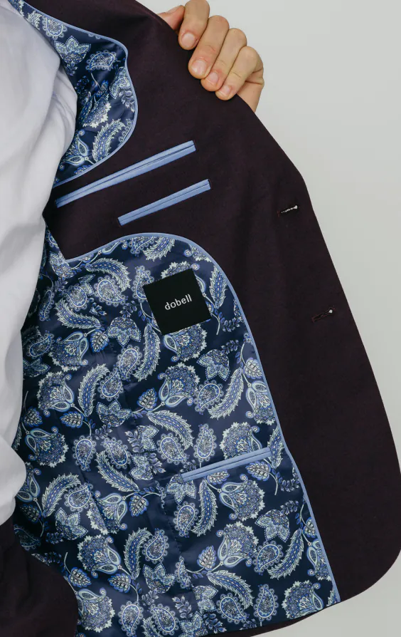 Blackberry Twill Suit Jacket - photo 4 Blackberry Twill Suit Jacket - photo 4