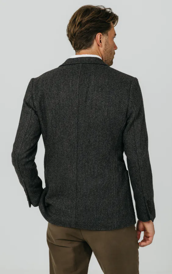 Gray Barleycorn Tweed Jacket - photo 5 Gray Barleycorn Tweed Jacket - photo 5