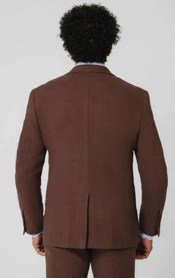 Mocha Linen Suit - photo 5