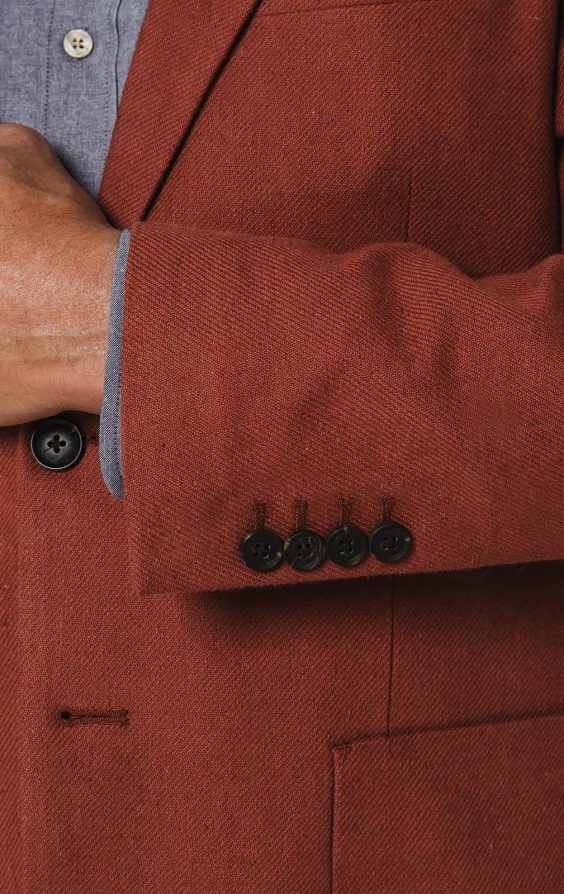 Terracotta Linen Jacket - photo 2 Terracotta Linen Jacket - photo 2