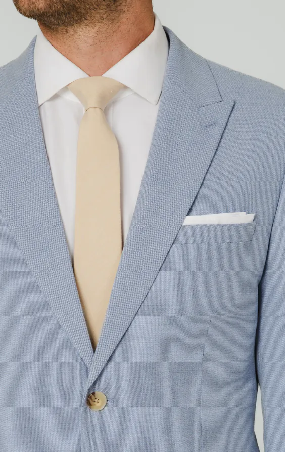 Light Blue Hopsack Suit Jacket - photo 3 Light Blue Hopsack Suit Jacket - photo 3