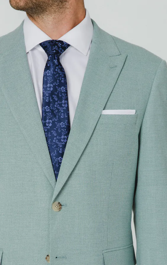 Mint Green Hopsack Suit - photo 3 Mint Green Hopsack Suit - photo 3