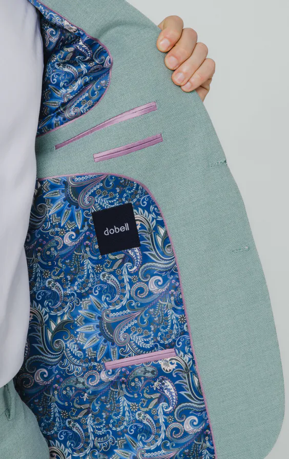 Mint Green Hopsack Suit - photo 4 Mint Green Hopsack Suit - photo 4