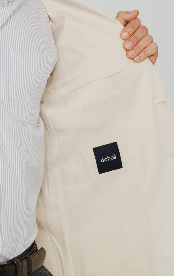 Cream Cotton Twill Jacket - photo 4 Cream Cotton Twill Jacket - photo 4