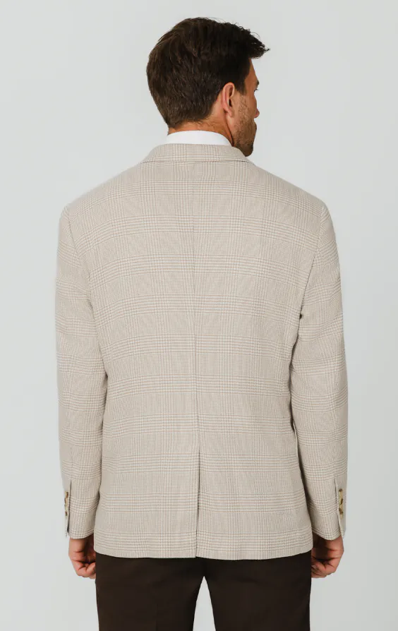 Beige Prince of Wales Check Jacket - photo 5 Beige Prince of Wales Check Jacket - photo 5