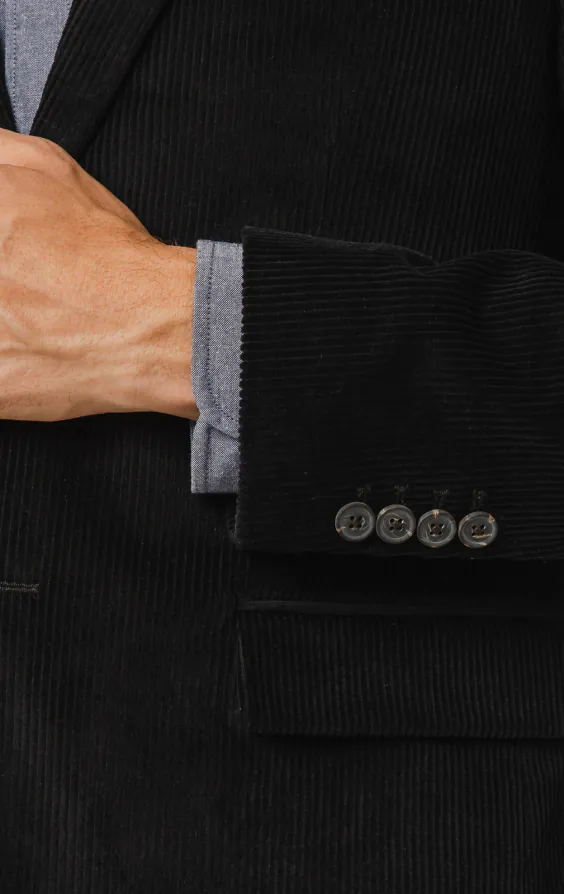 Black Corduroy Jacket - photo 2