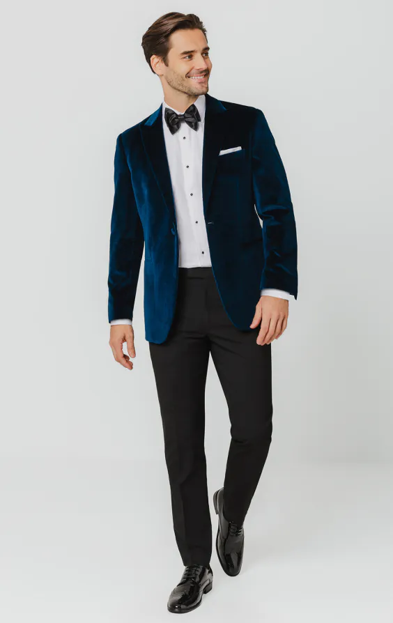 Teal Velvet Jacket - photo 2 Teal Velvet Jacket - photo 2
